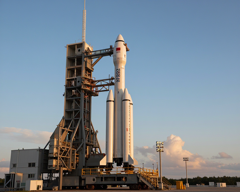 Nuri Rocket Launch Preparation