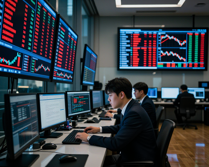 Financial Market Tension in Seoul