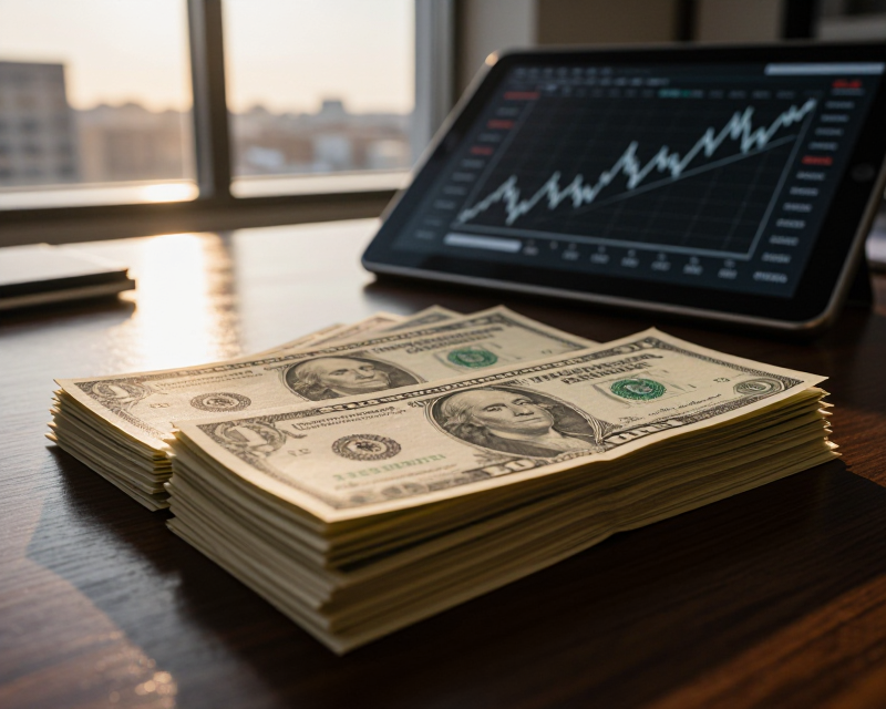 US Federal Reserve Economic Concept