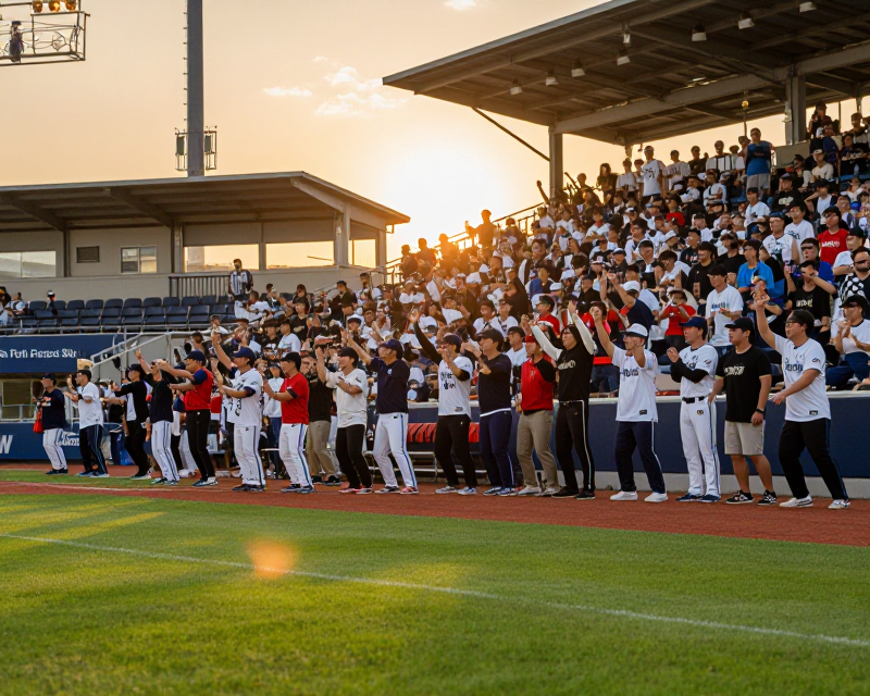 KBO Baseball Stadium Atmosphere