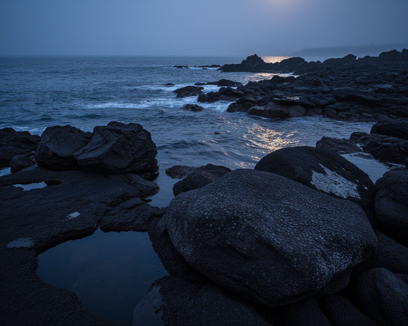 Jeju Coastline Search Atmosphere