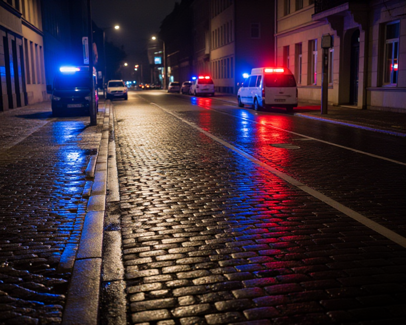 Berlin Night Scene