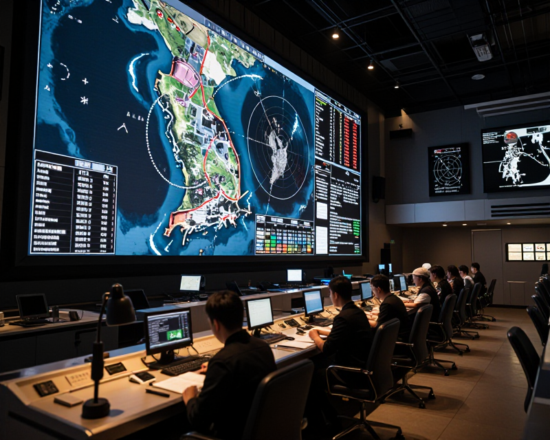 Military Command Center Tension