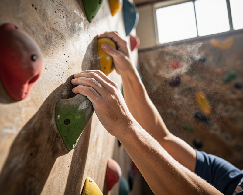 Atmospheric Sport Climbing Detail