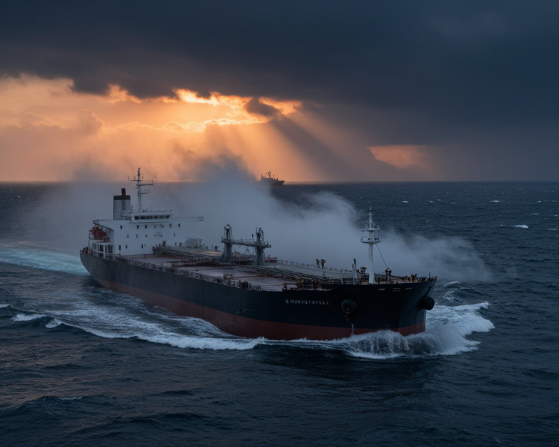 Geopolitical Tension Scene