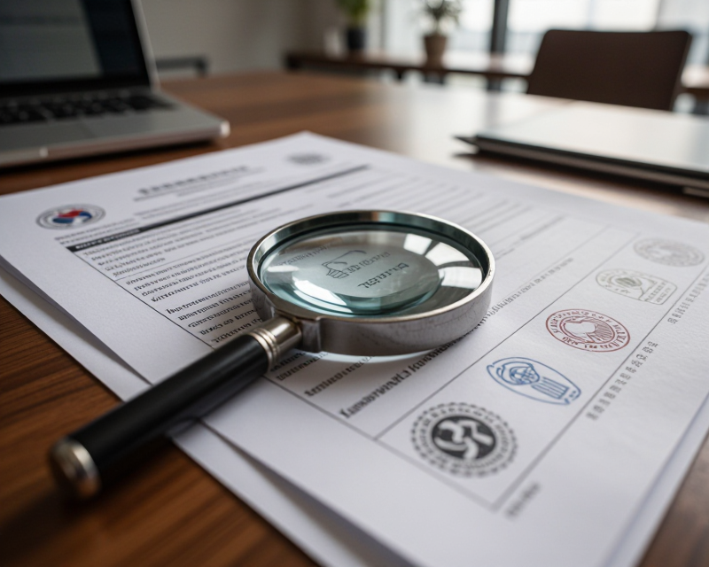 Insurance Fraud Investigation Concept