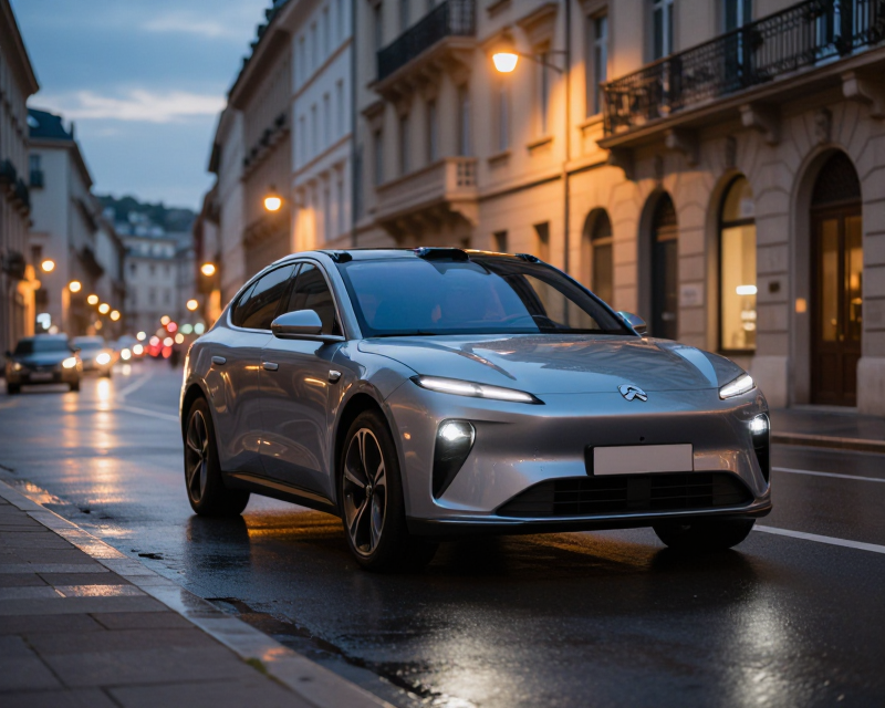 Modern Electric Vehicle in Europe