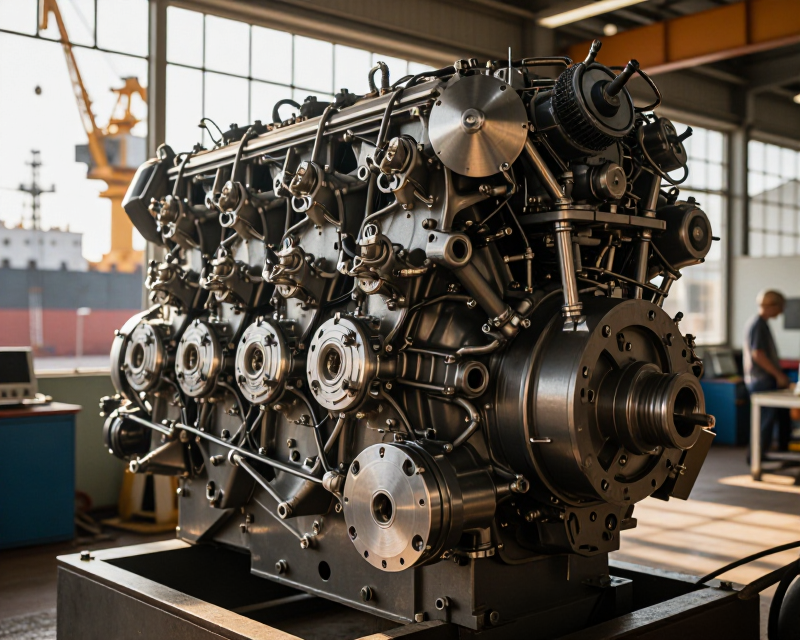 Hanwha Engine Industrial Scene
