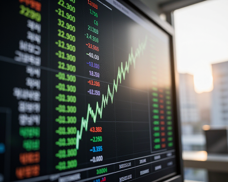 Stock Market Trend Display