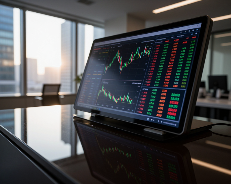 Financial Market Data Visualization
