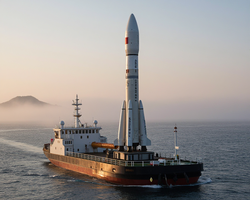 Space Rocket Launch Site